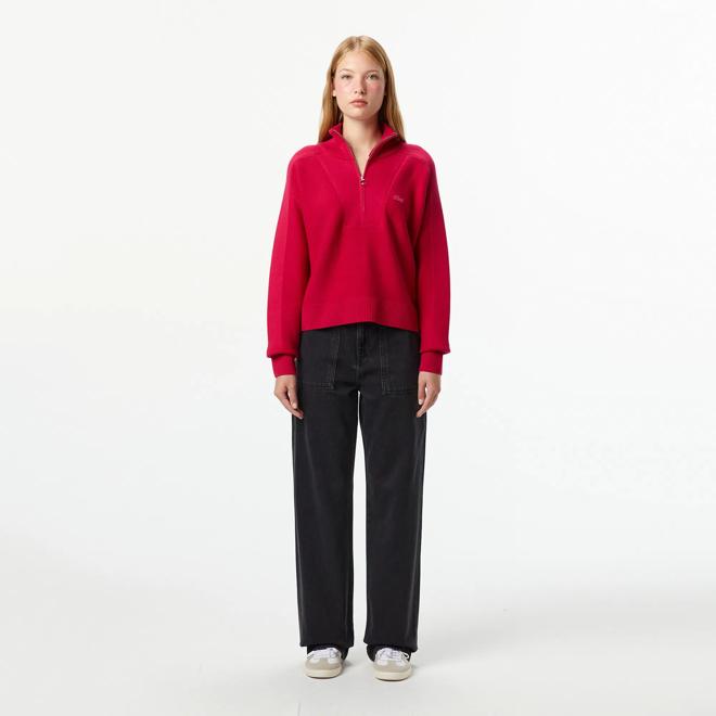 Женские прямые джинсы Lacoste #HF2632 050-серый | Интернет-магазин