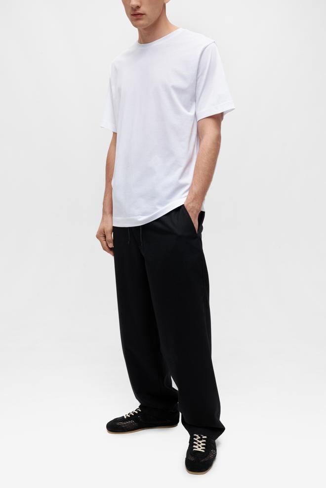Футболка Dries Van Noten t-shirt hertz 2600 m.k.ss.t-shirt white