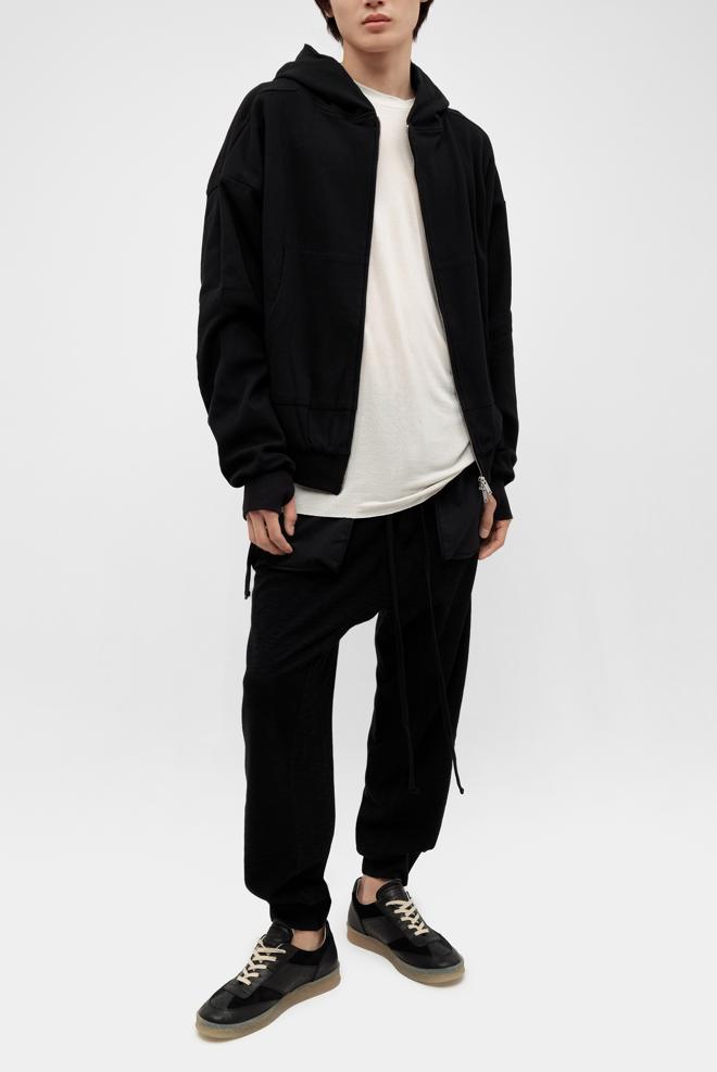 Толстовка Thom Krom jacket m sj 666 black 9085251027