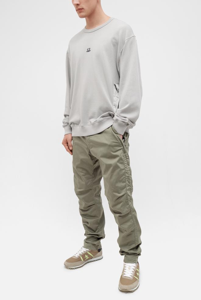 Cp company sweatshirt khaki online