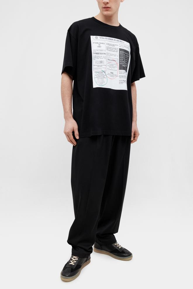 Футболка MM6 Maison Margiela t-shirt sh0gc0043 s24312 900